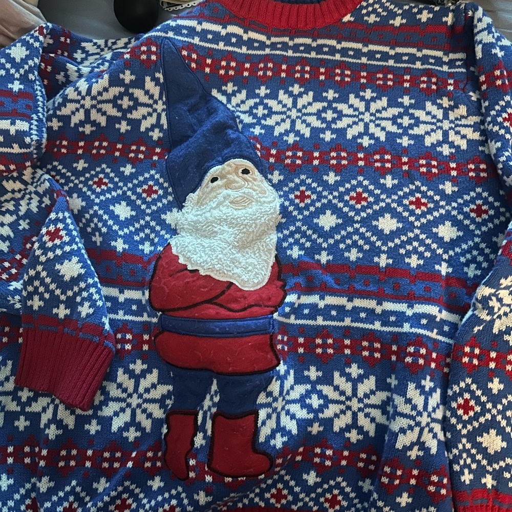 Gnome ugly Christmas sweater